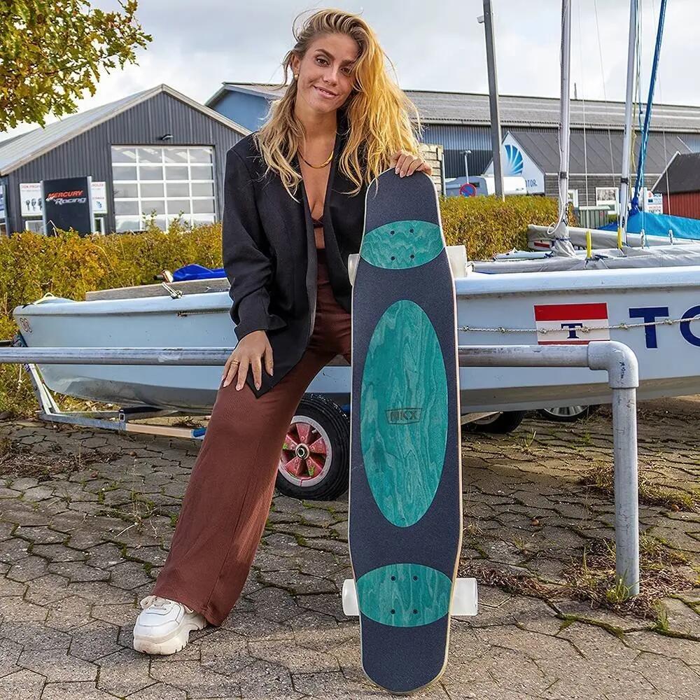 NKX Flagship Dancer longboard Green 3/4
