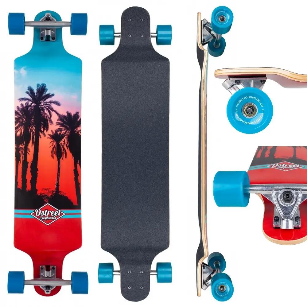 D Street Drop-Down-Longboard Hawaiian 6/6