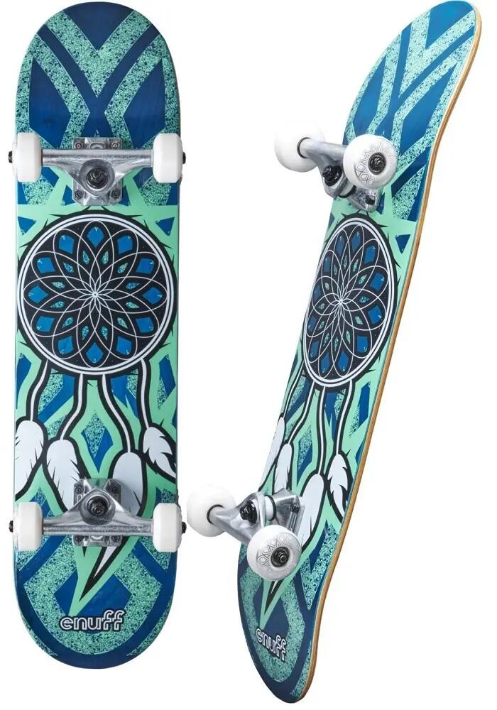 Skate Enuff Dreamcatcher 7.75"x31.5" Bleu/Turquoise 4/4