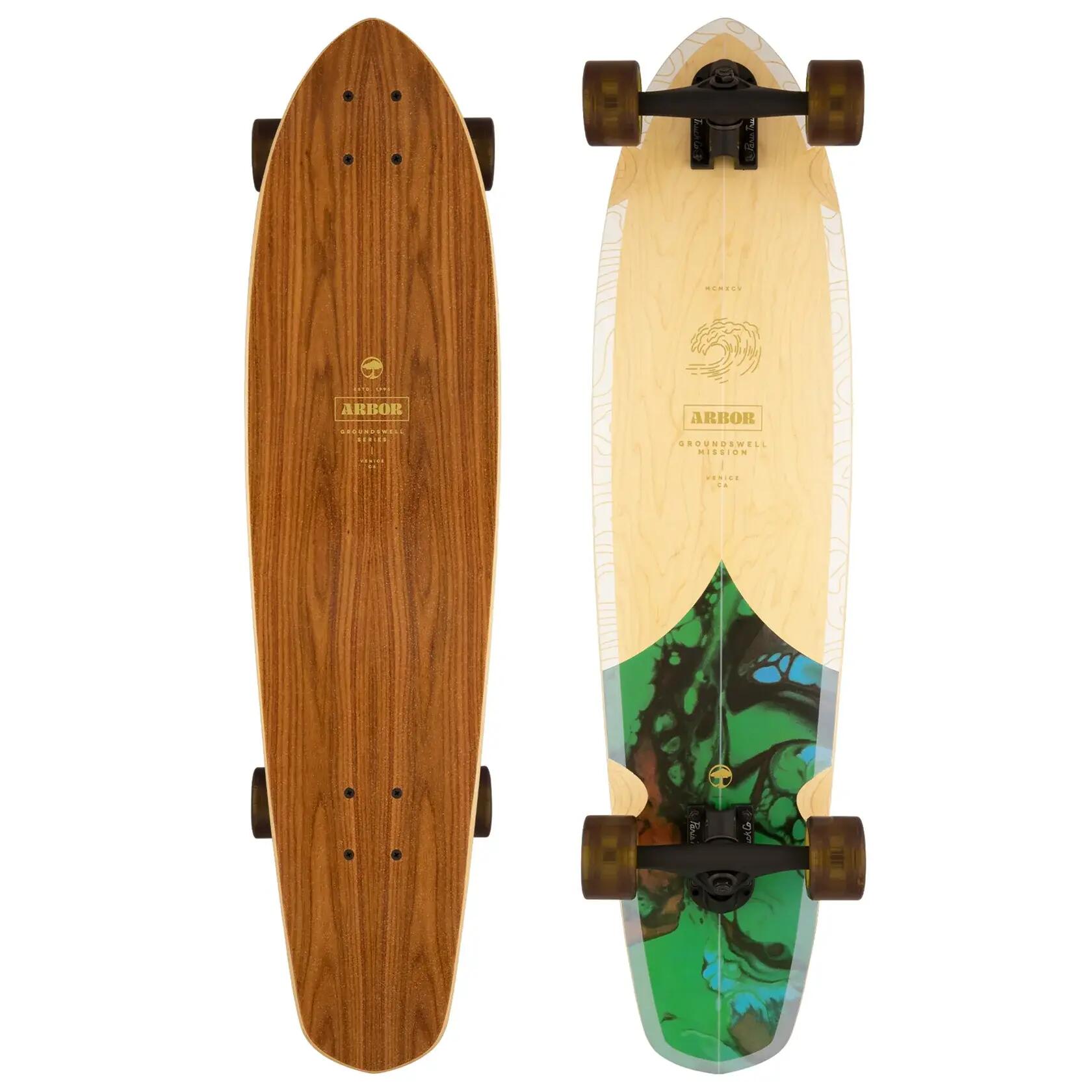 Arbor Mission Groundswell Multi 35" Longboard 4/4