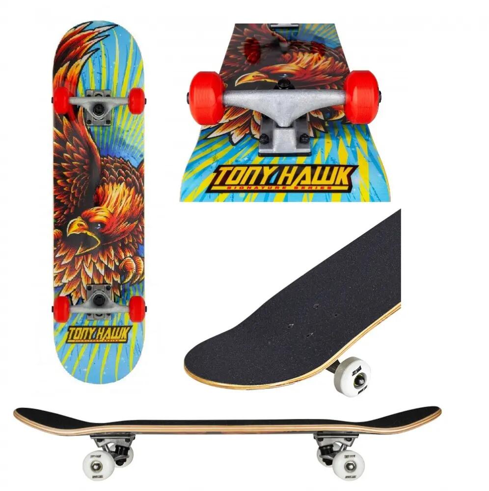 Tony Hawk SS 180 Golden Hawk Multi 7.75" Skateboard 5/5