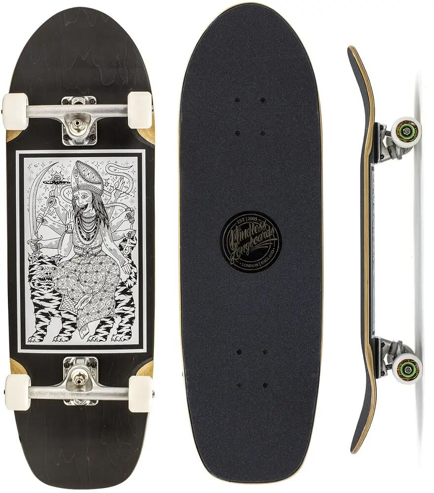 Mindless Tiger Sword Zwart 30" Longboard 4/4