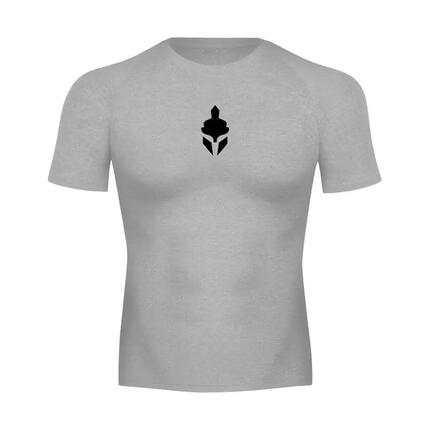 Kompressions-T-Shirt mit kurzen Ärmeln Grau - TYCE