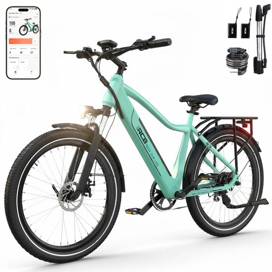 Vélo Électrique VTC G5 27,5" Capteur de couple APP/NFC Autonomie 60-120km