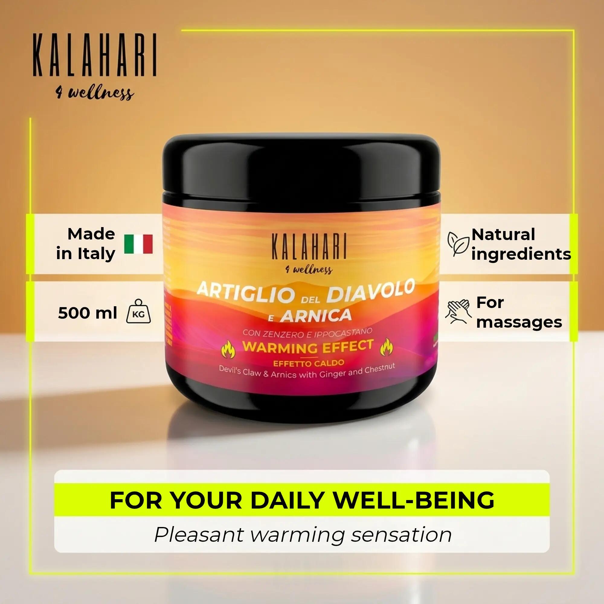 Artiglio del Diavolo e Arnica Gel, extra Forte, Effetto Caldo Riscaldante, 500ml 6/7