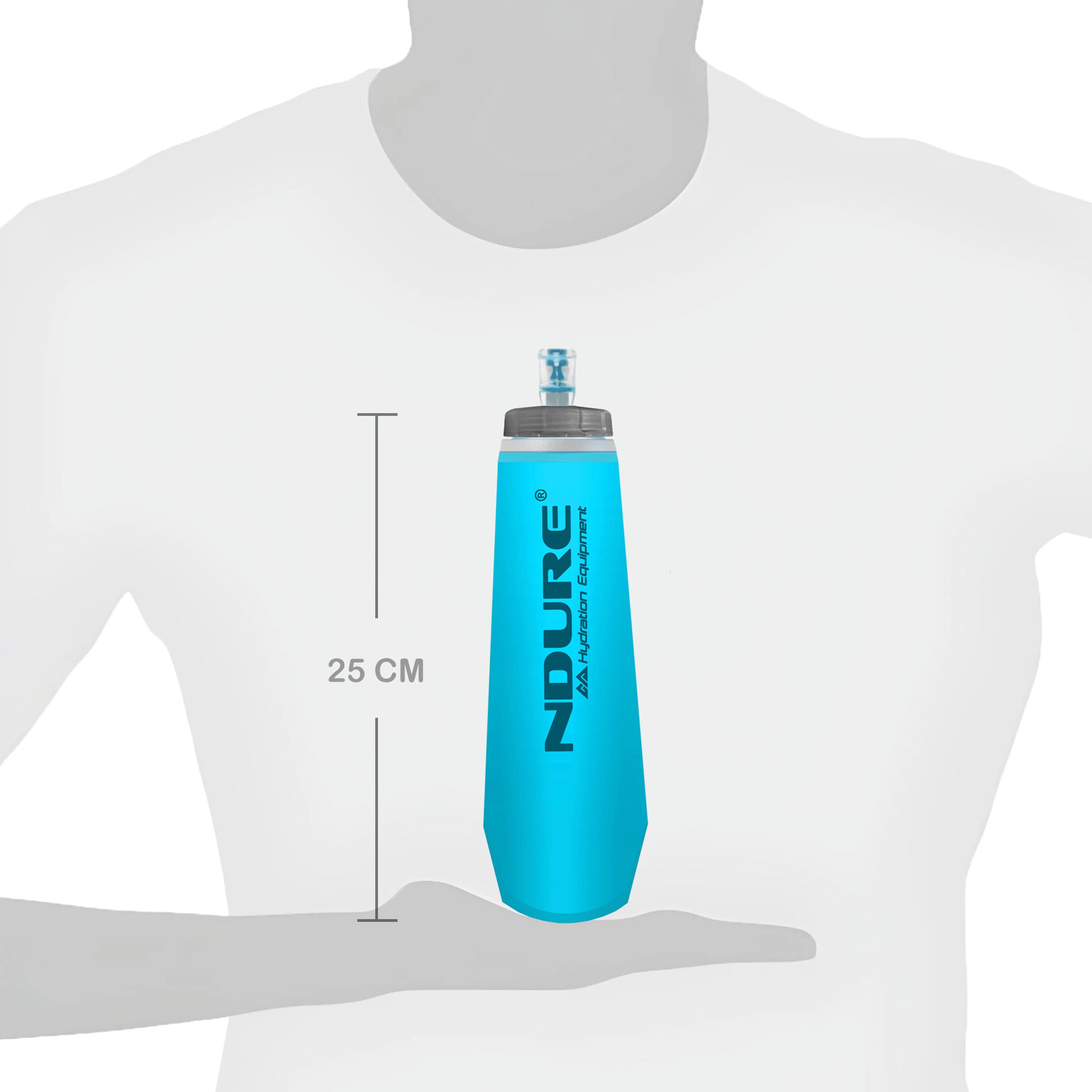 NDURE Soft Flask 500 PRO - Borraccia Flessibile Pieghevole 4/5