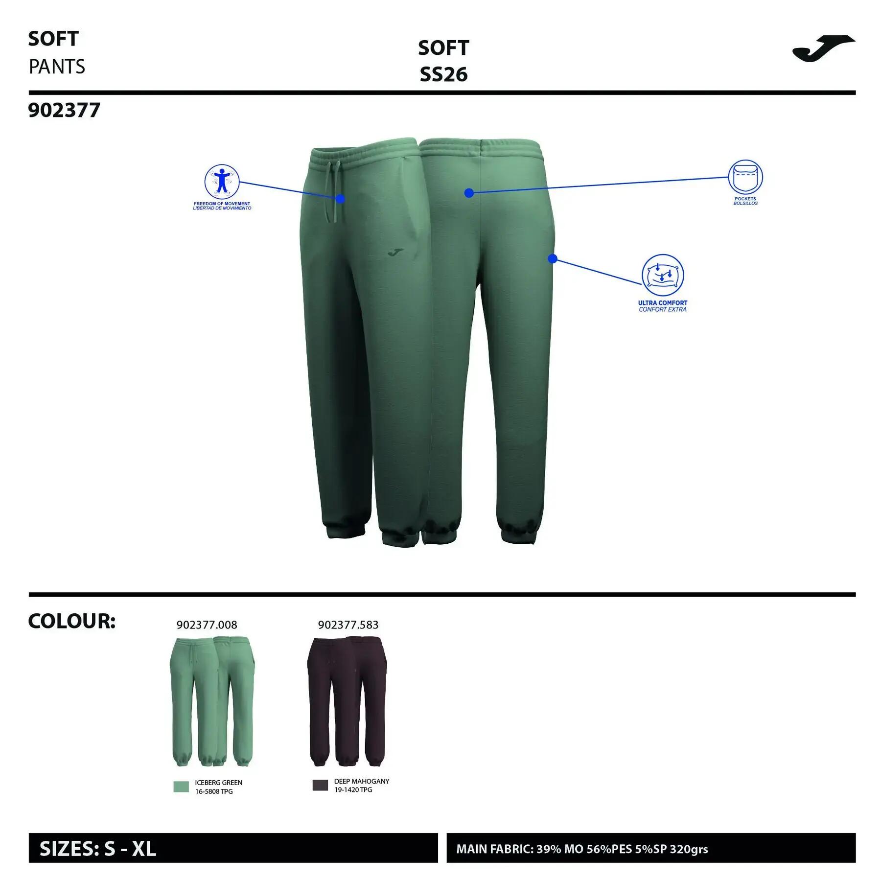 Długie spodnie dresowe damskie Joma Breath 5/5