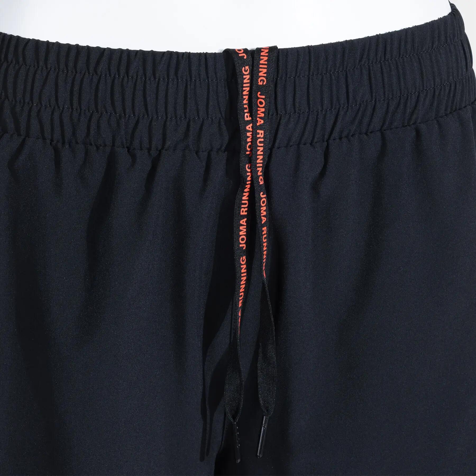 Bermuda de running Joma R-City mujer, negra 902359-100 7/7