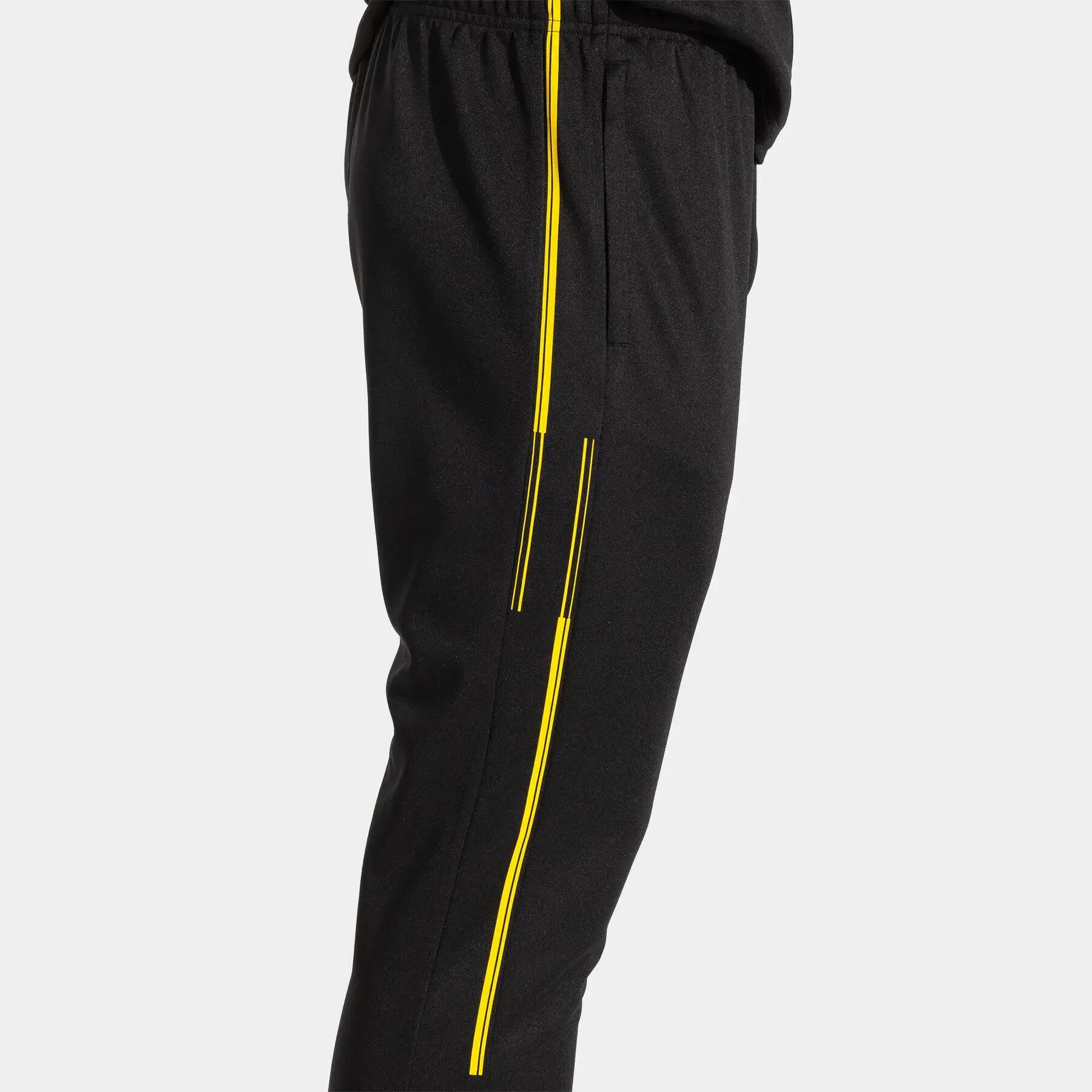 Chándal Hombre Joma Championship VIII 104201 Negro Amarillo 109 Suave 6/7