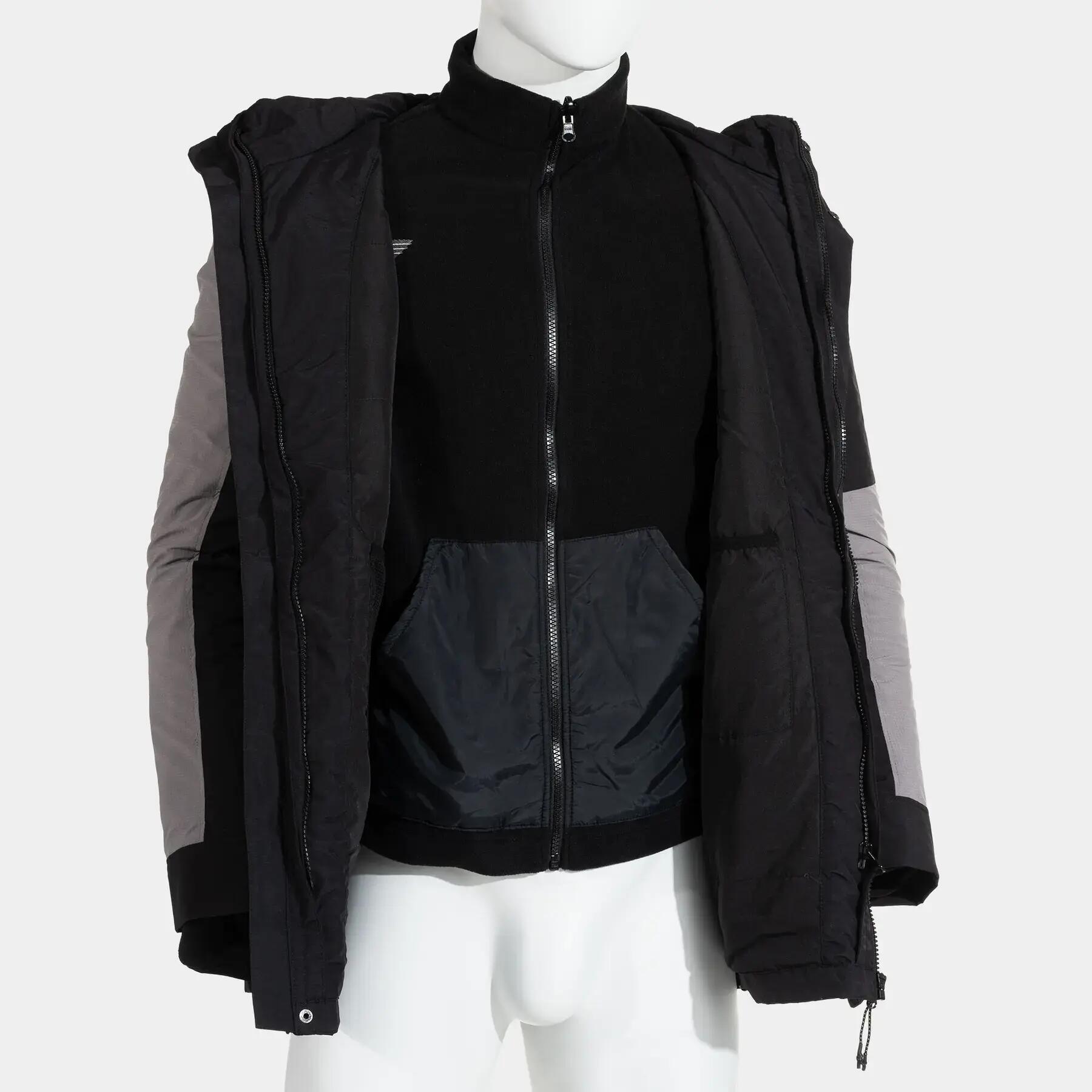 Anorak Outdoor Hombre Joma Mystic Negro 3/7