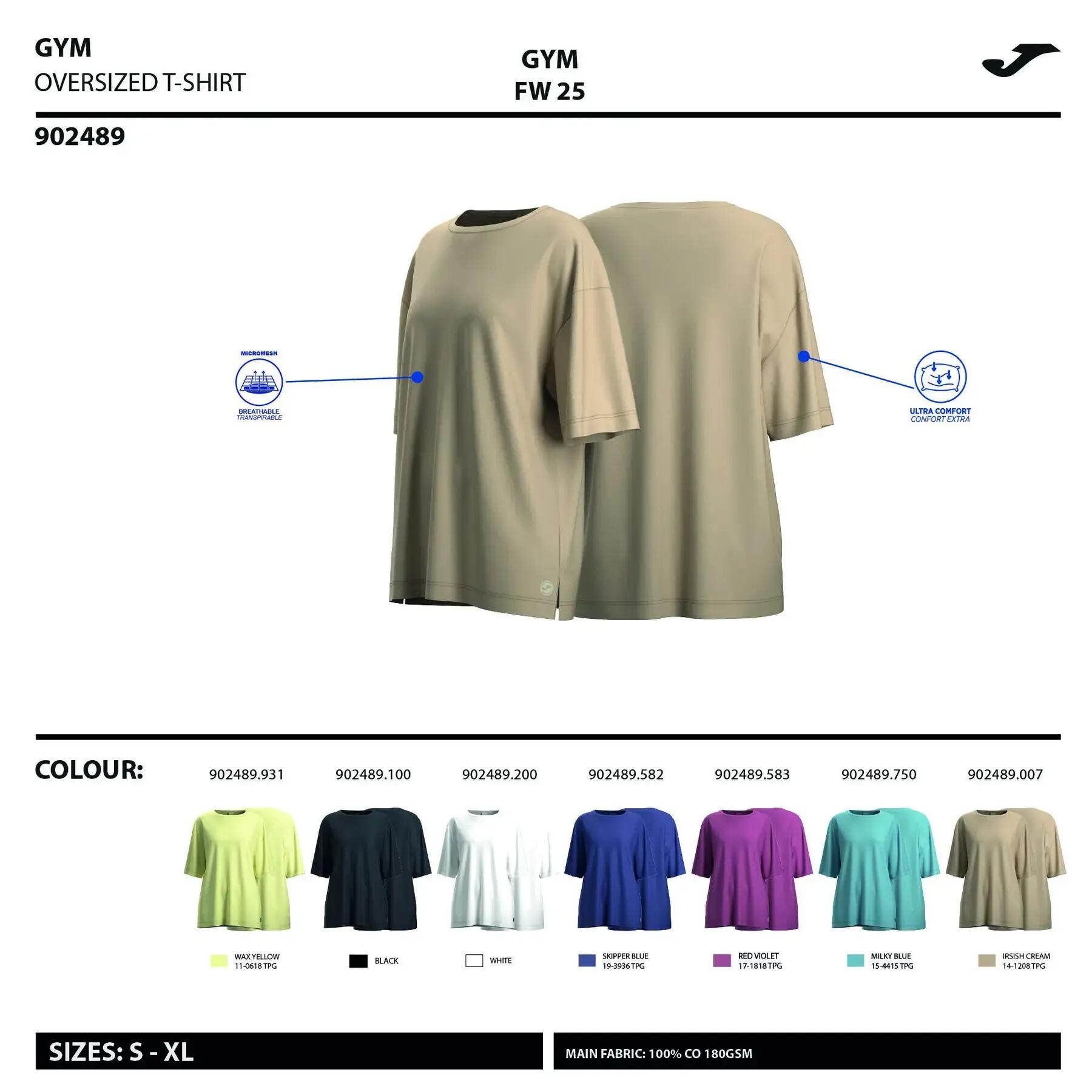 T-shirt damski Joma Breath 4/5