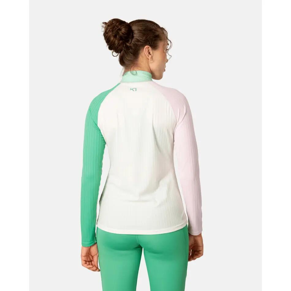 Sous maillot 1/2 zip femme Kari Traa Ella 4/5