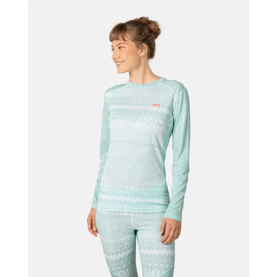 Sous maillot manches longues femme Kari Traa Live 3/5