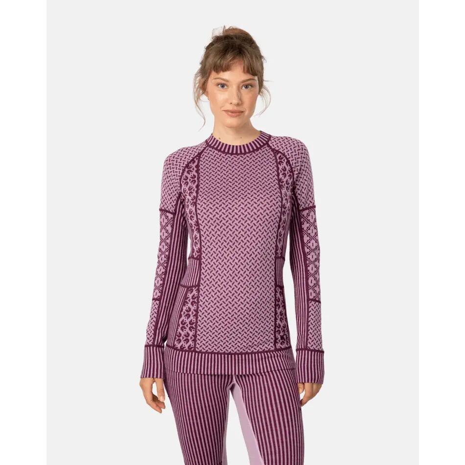 Sous maillot à manches longues femme Kari Traa Smekker 3/5