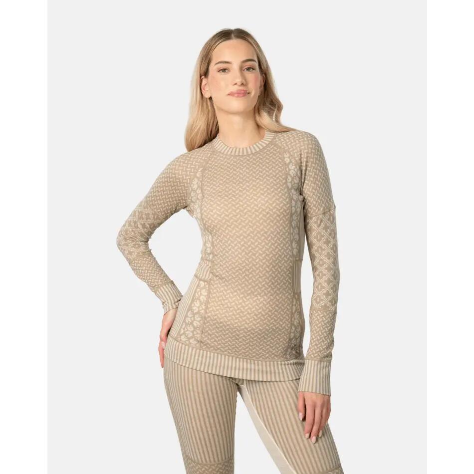 Sous maillot à manches longues femme Kari Traa Smekker 3/5
