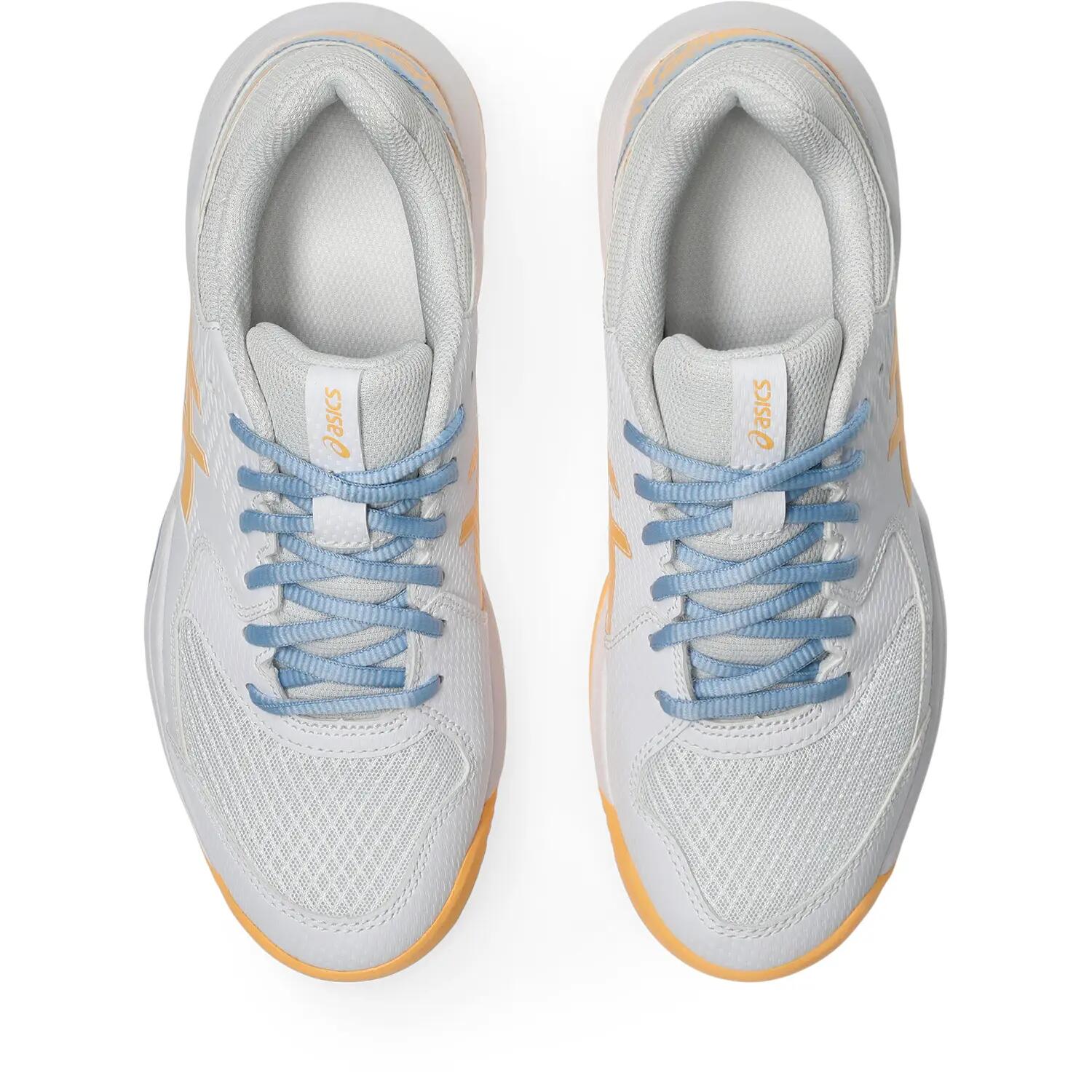Asics Gel-dedicate 8 Pádel Blanco Naranja Mujer 1042a241 6/7