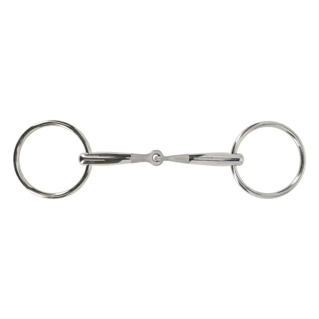Anatomical double-ring horse bit QHP
