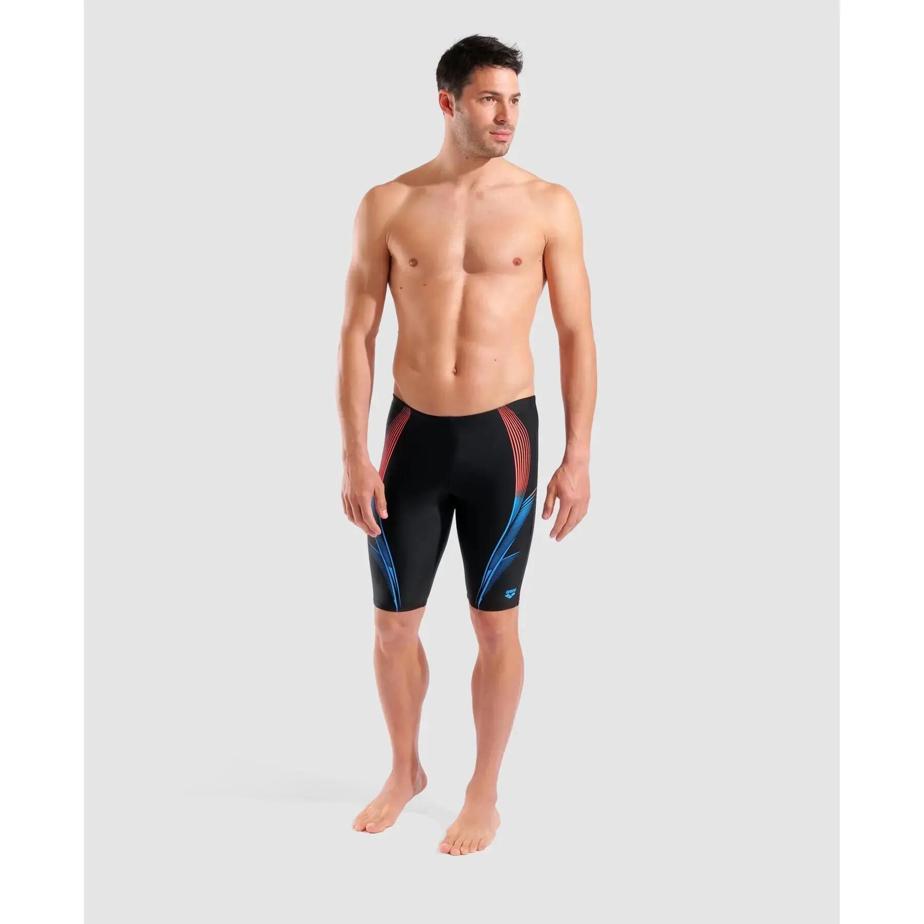 Spodenki treningowe pływackie męskie Arena Blast Swim Jammer 3/7