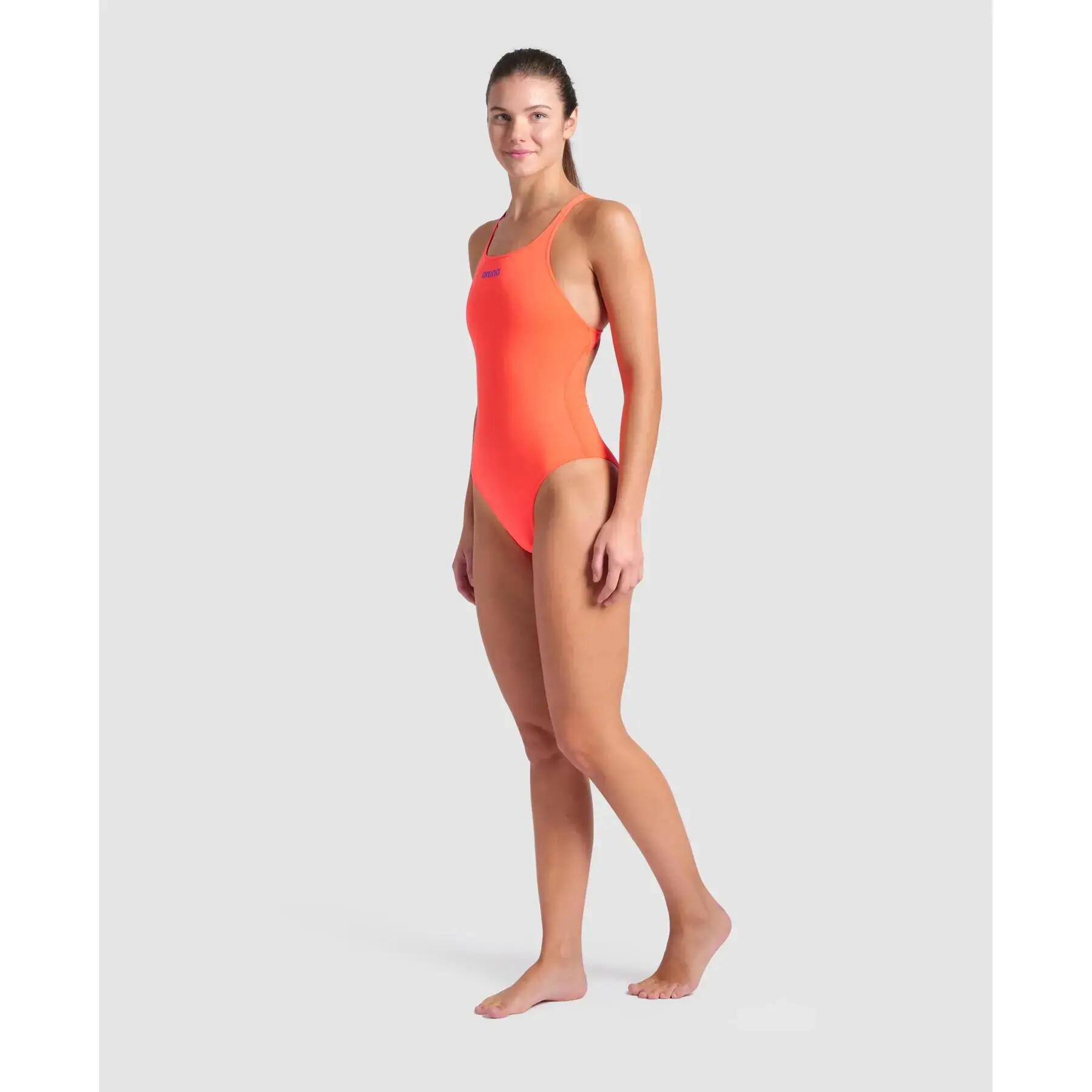 Maillot de bain 1 pièce femme Arena Team Pro Solid 3/9