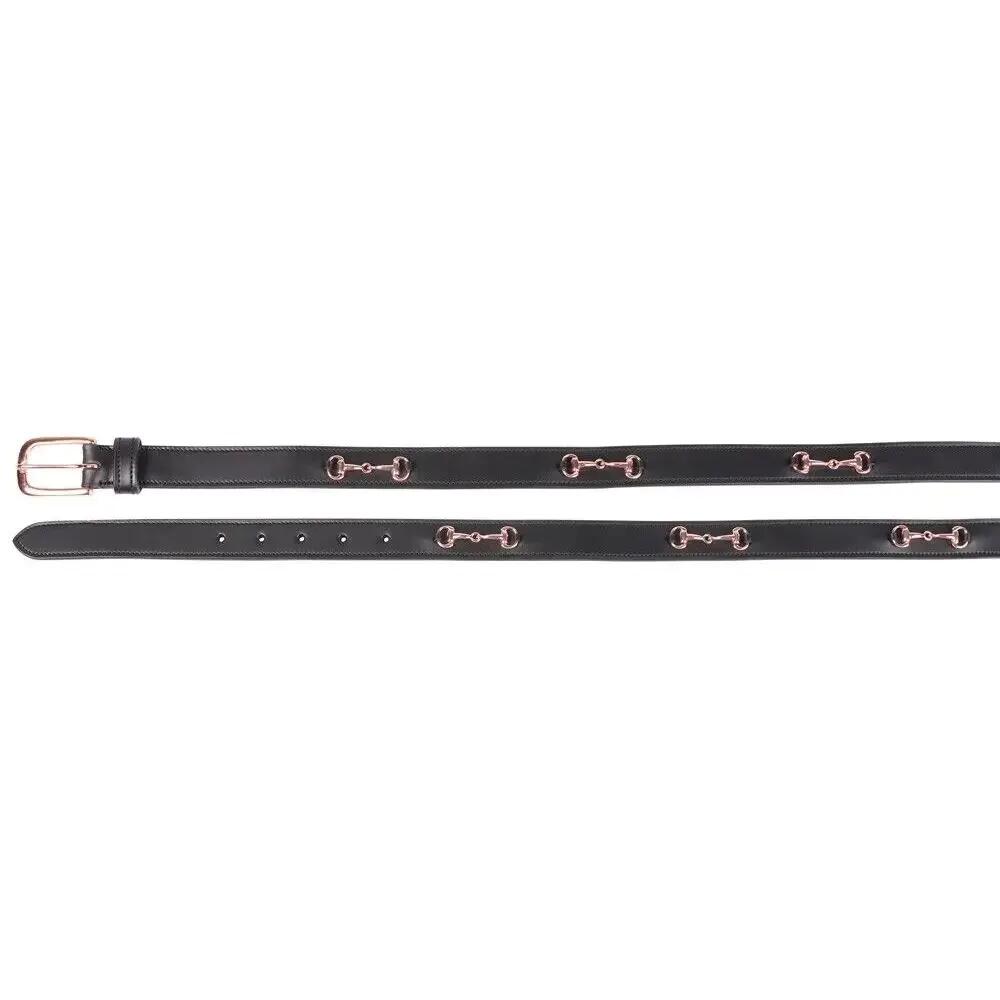 Cinturino Harry's Horse in pelle rosa oro con placchette 3/3
