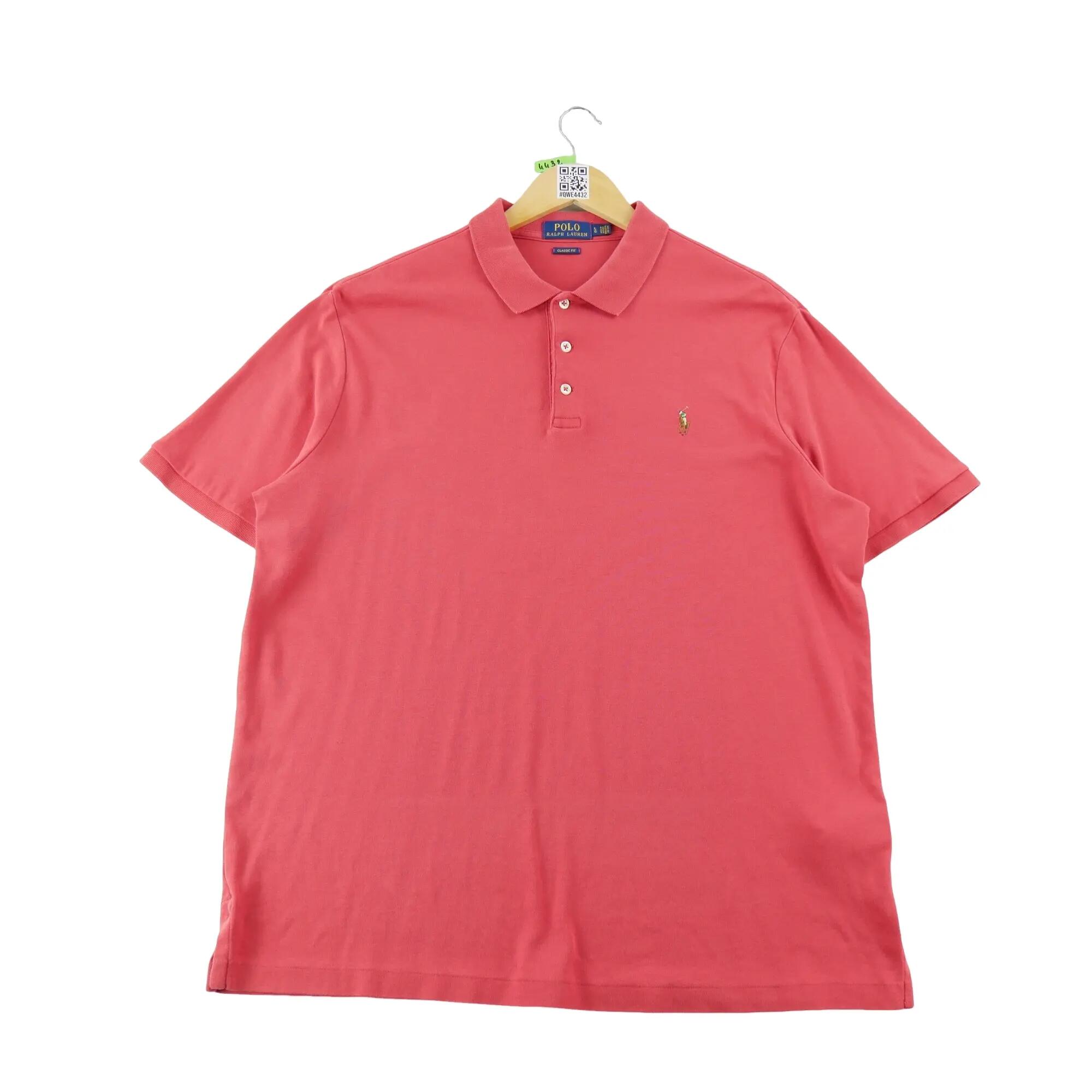 Polo maniche corte uomo Polo Ralph Lauren rosso 2/6