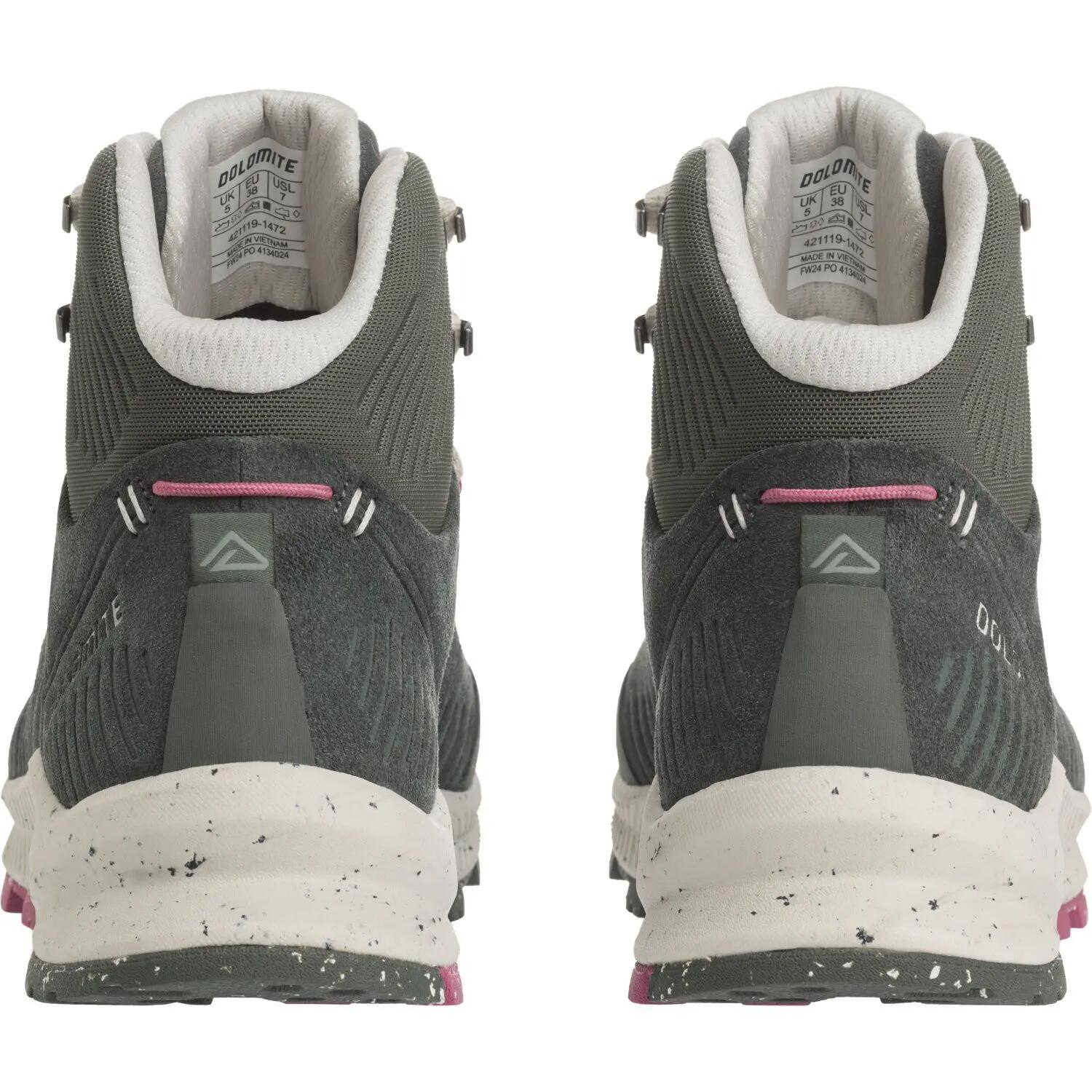 Buty damskie Dolomite CAREZZA LEATHER MID WP SILVER GREEN 5/7