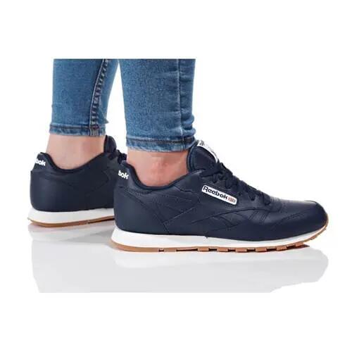 Buty sportowe Sneakersy dziewczęce,  Classic Leather 5/5