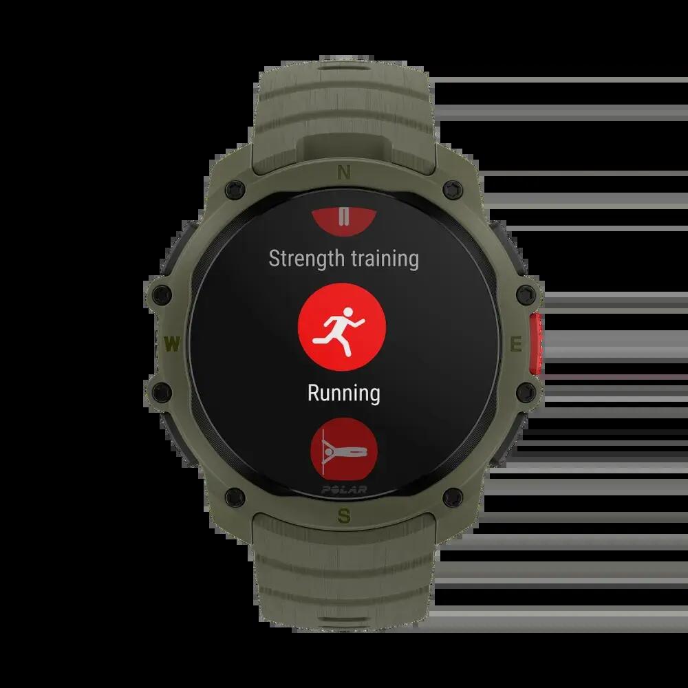 POLAR Street X, El nuevo Urban Sports Watch, Forest Green 2/8