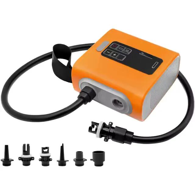 Coody 133P Lithium Electric Air Pump, Orange 5/7