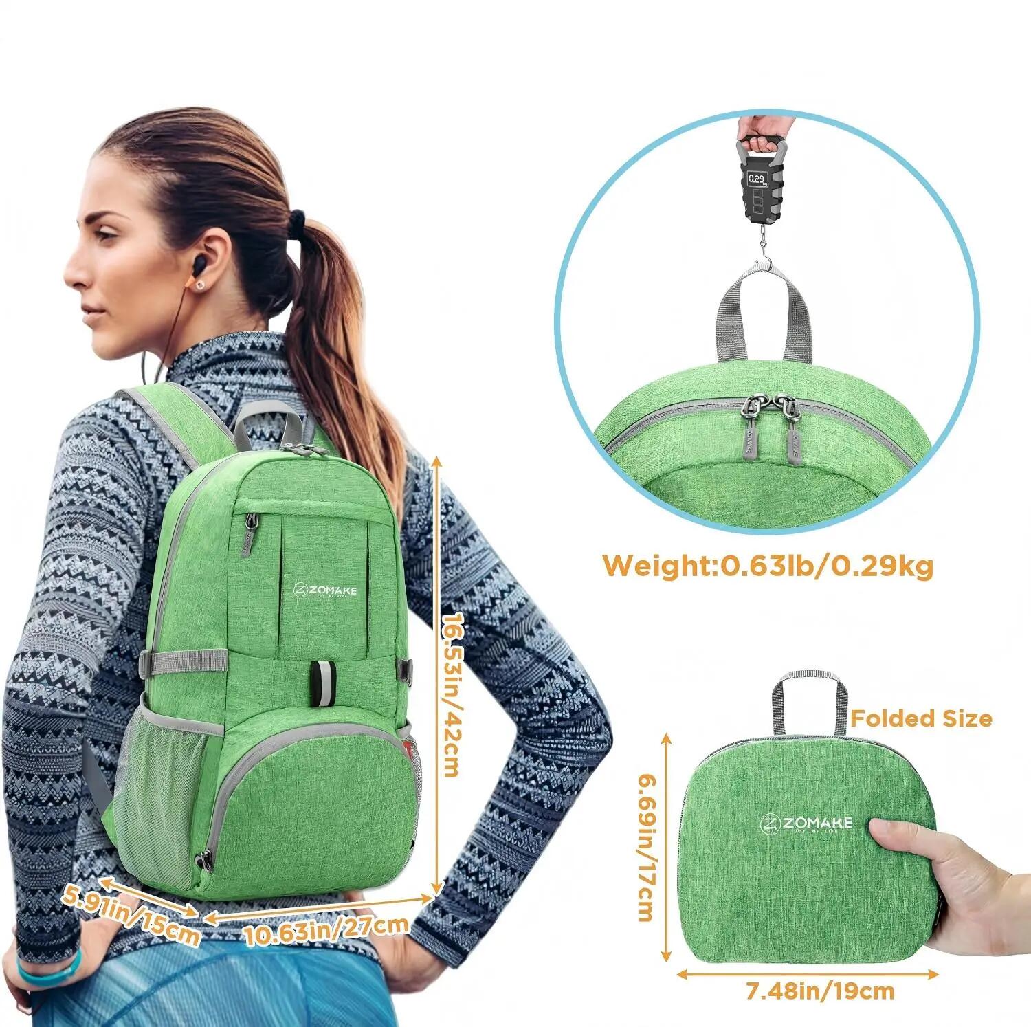 Mixte Randonnée Sac à dos pliable 20L ultraléger WalkFold 2/3