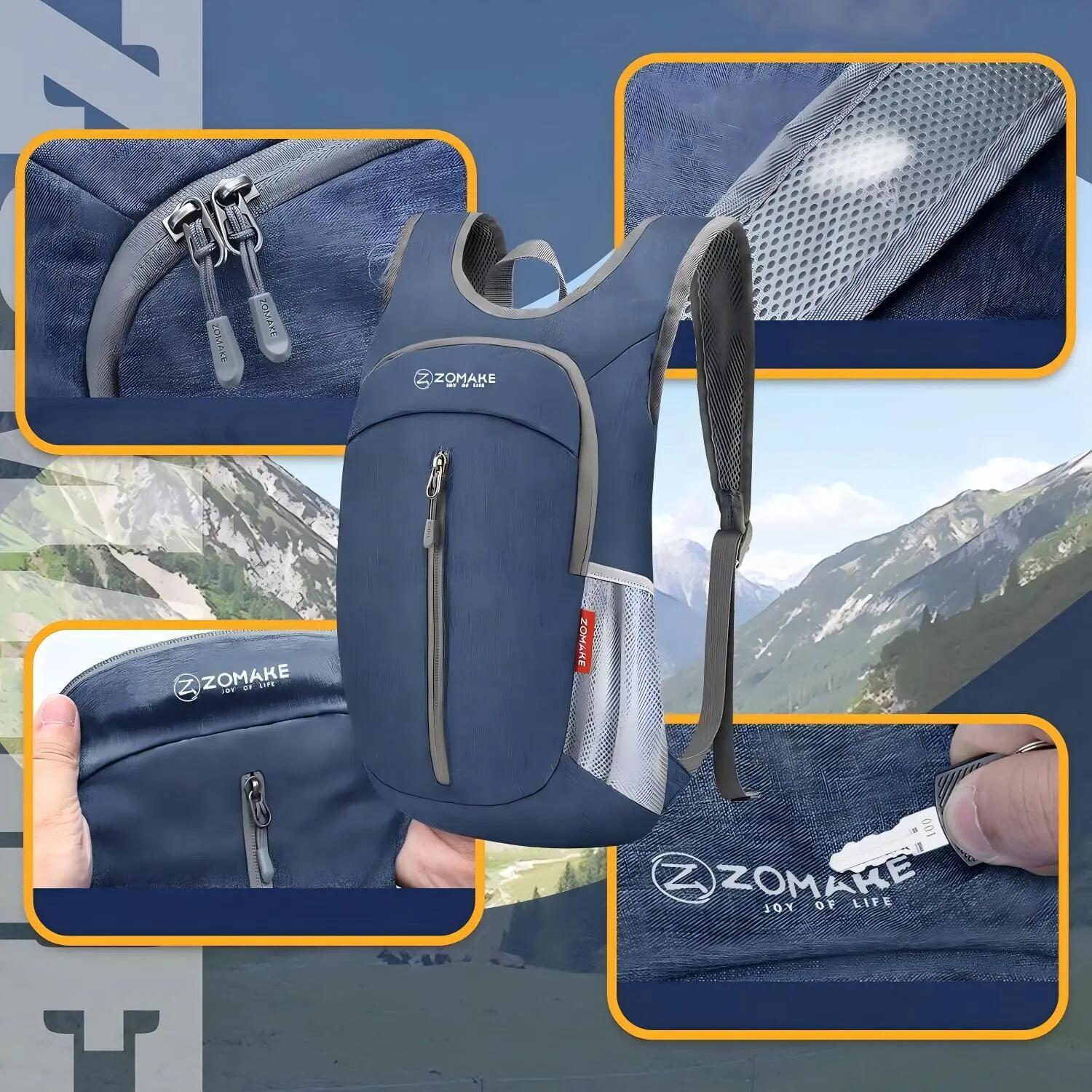 Mixte Randonnée Sac à dos pliable 10L ultraléger MiniFold 3/3