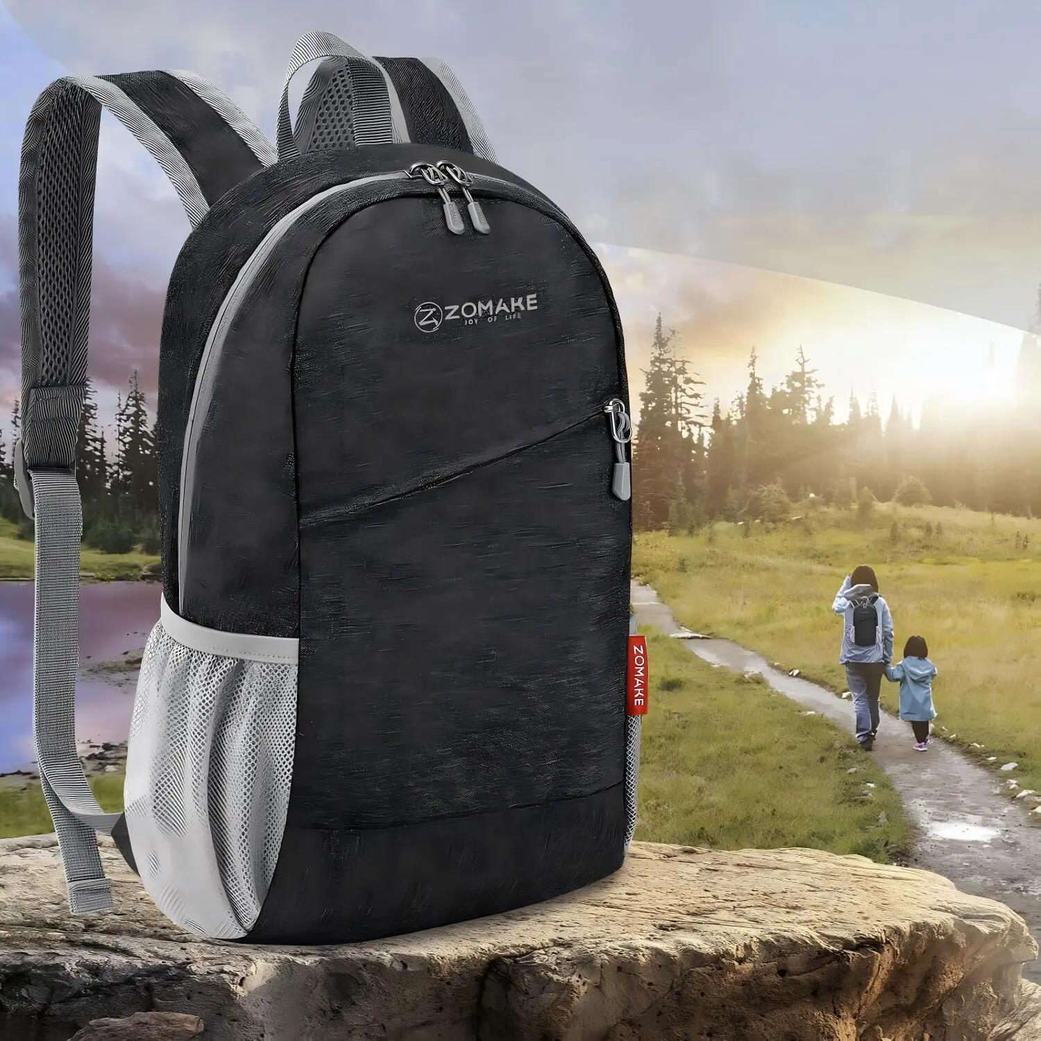 Mixte Randonnée Sac à dos pliable 10-25L ultraléger FoldMulti 2/3