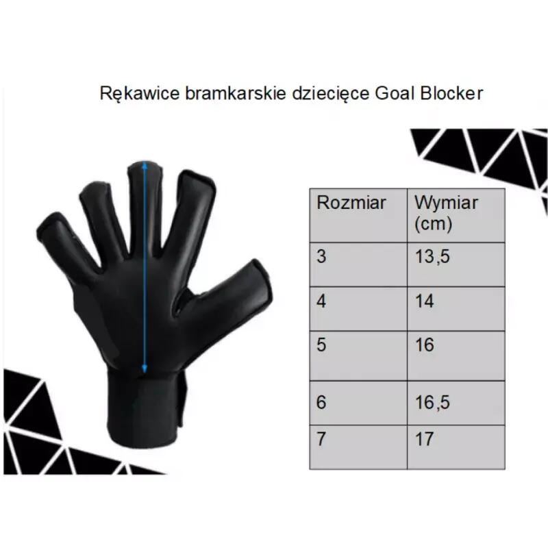 Dětské fotbalové brankářské rukavice  Goal Blocker 3/3