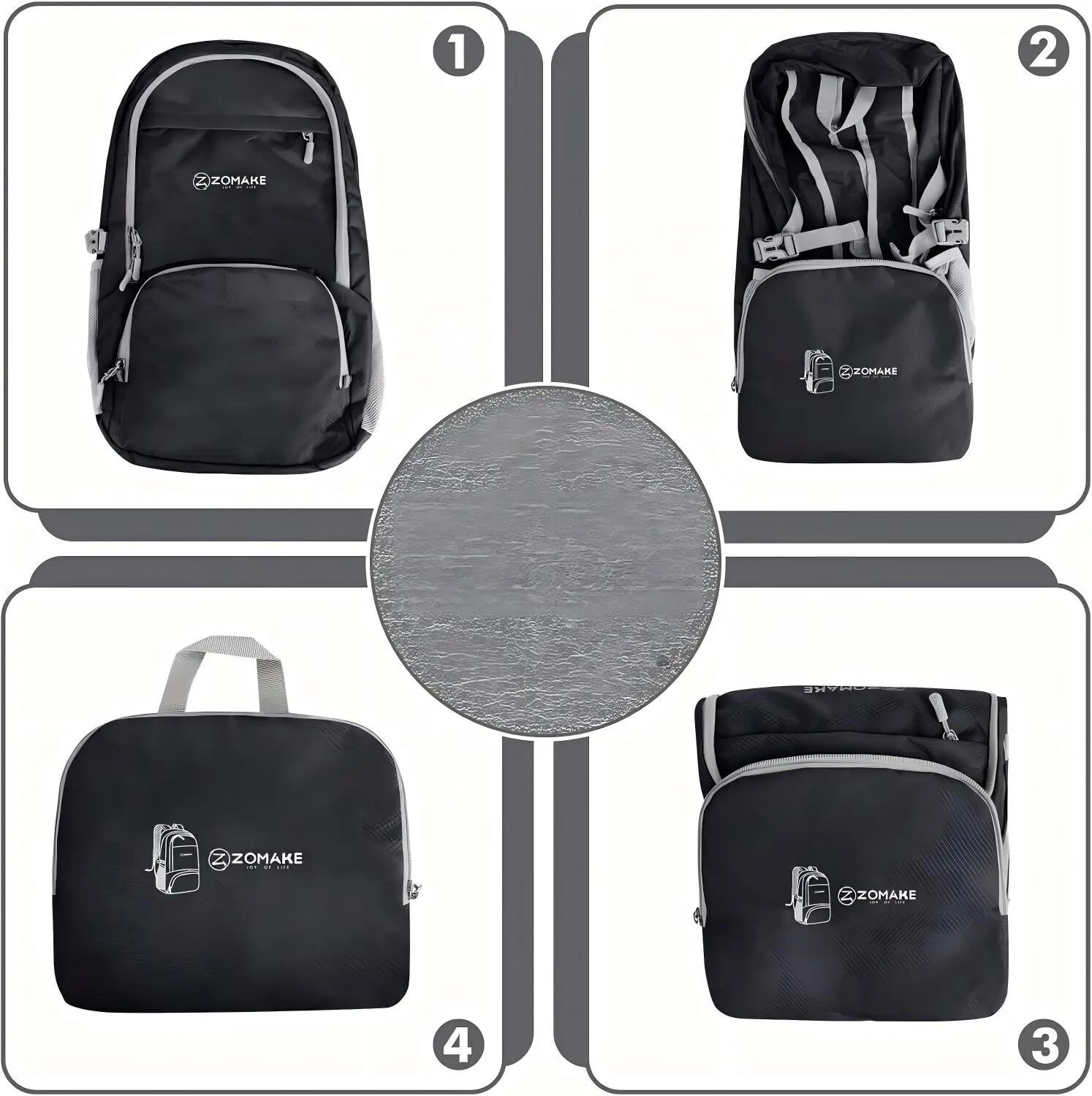 Mixte Sport Sac à dos pliable 30L ultraléger compact FoldMax 3/3