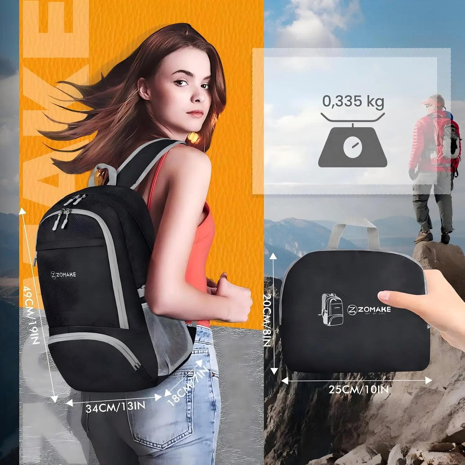 Mixte Sport Sac à dos pliable 30L ultraléger compact FoldMax 2/3