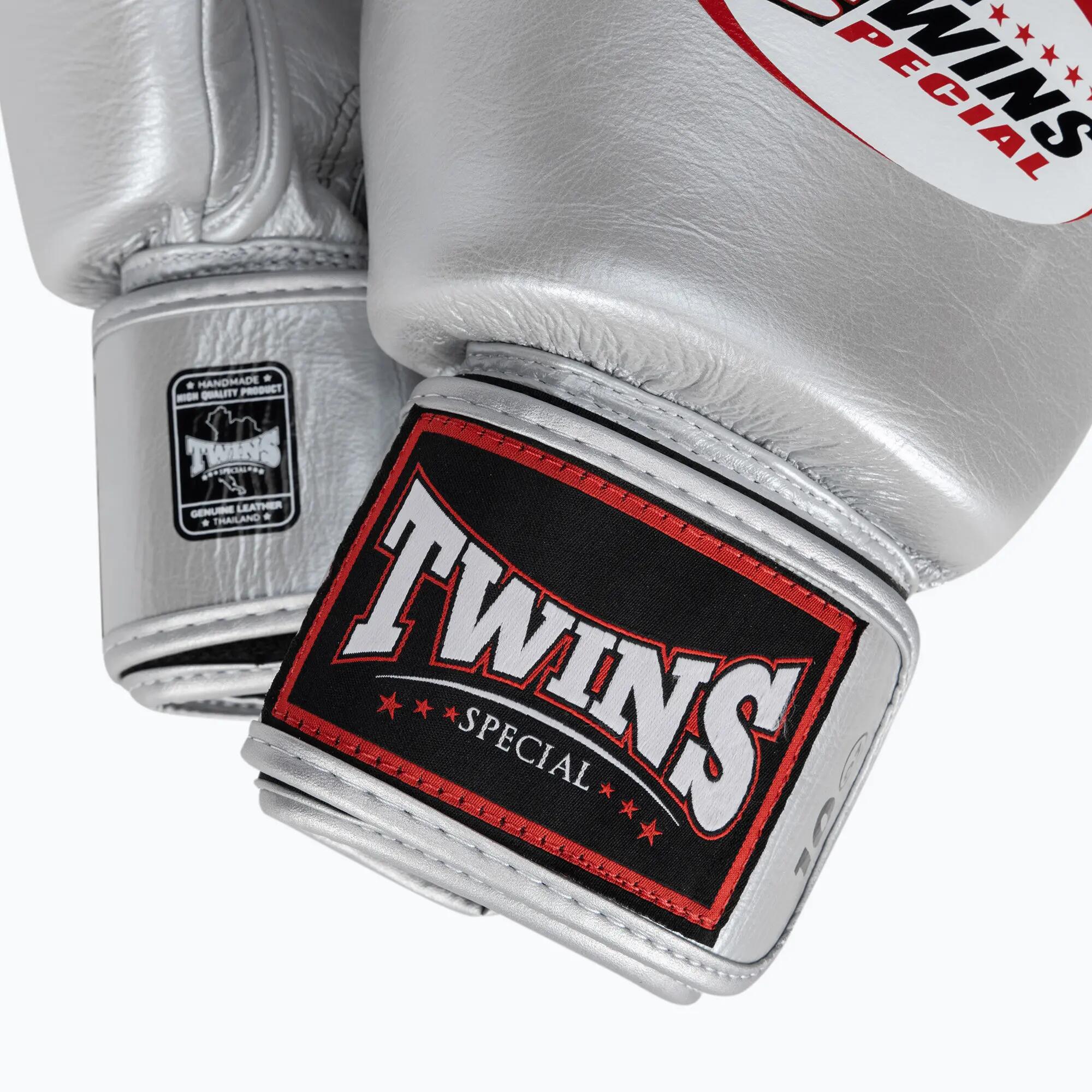 Guantoni boxe Twins BGVL3 Argento – 16oz 5/5