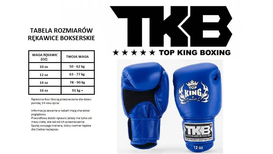 Guantoni da boxe Muay Thai Top King 3/5