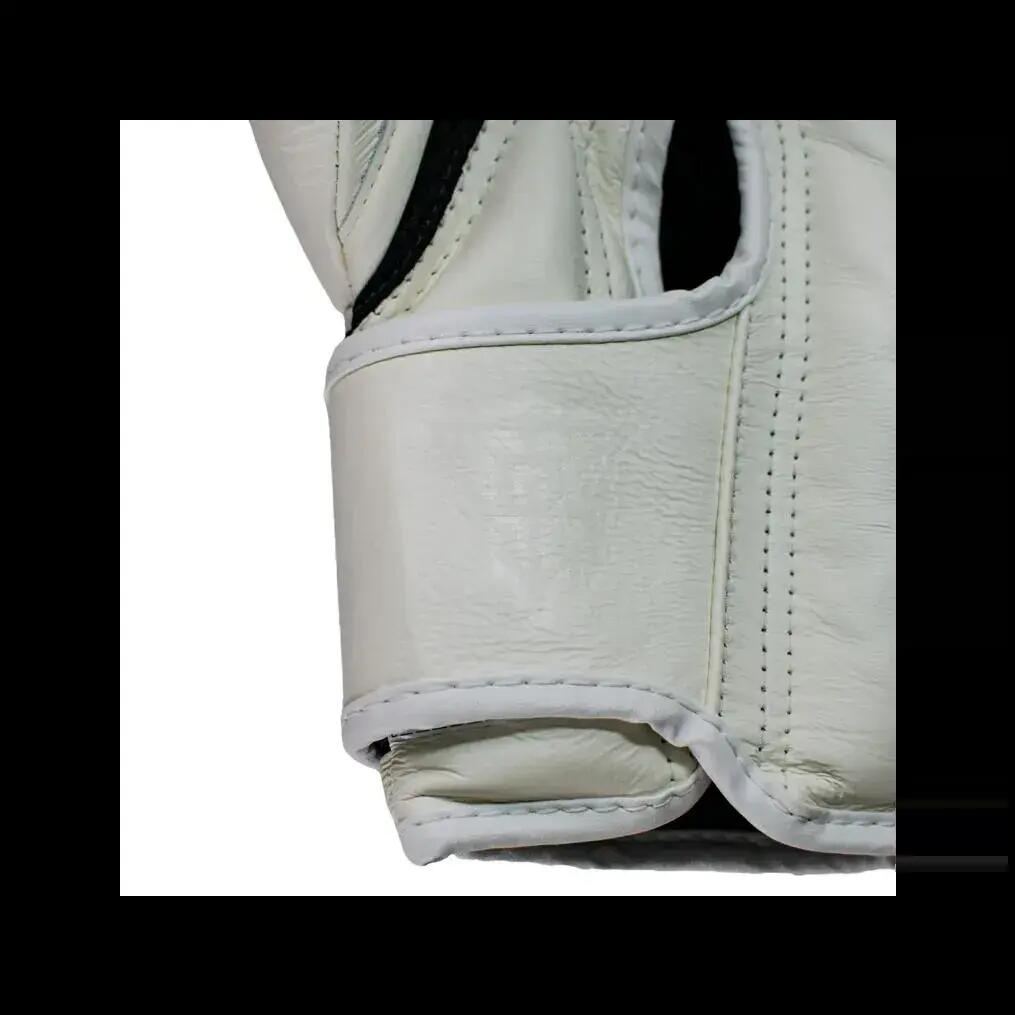 Luvas de Boxe Topking SUPER AIR DOUBLE TONE Brancas RESPIRÁVEIS 5/7