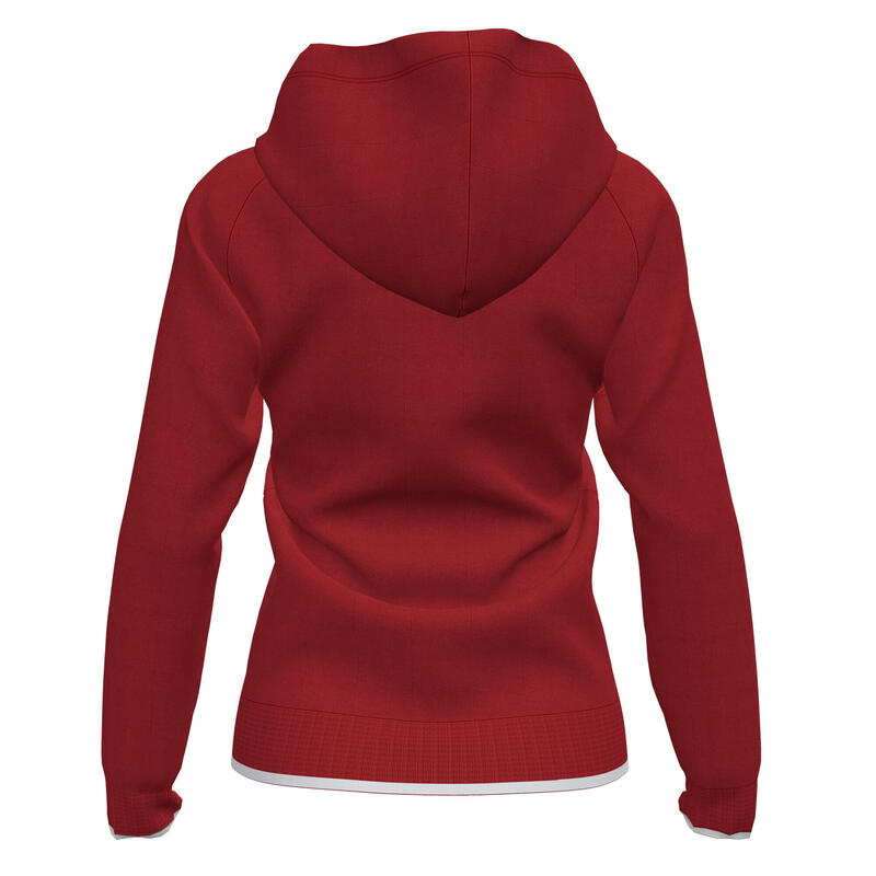 Veste à capuche Femme Joma Supernova ii rouge blanc