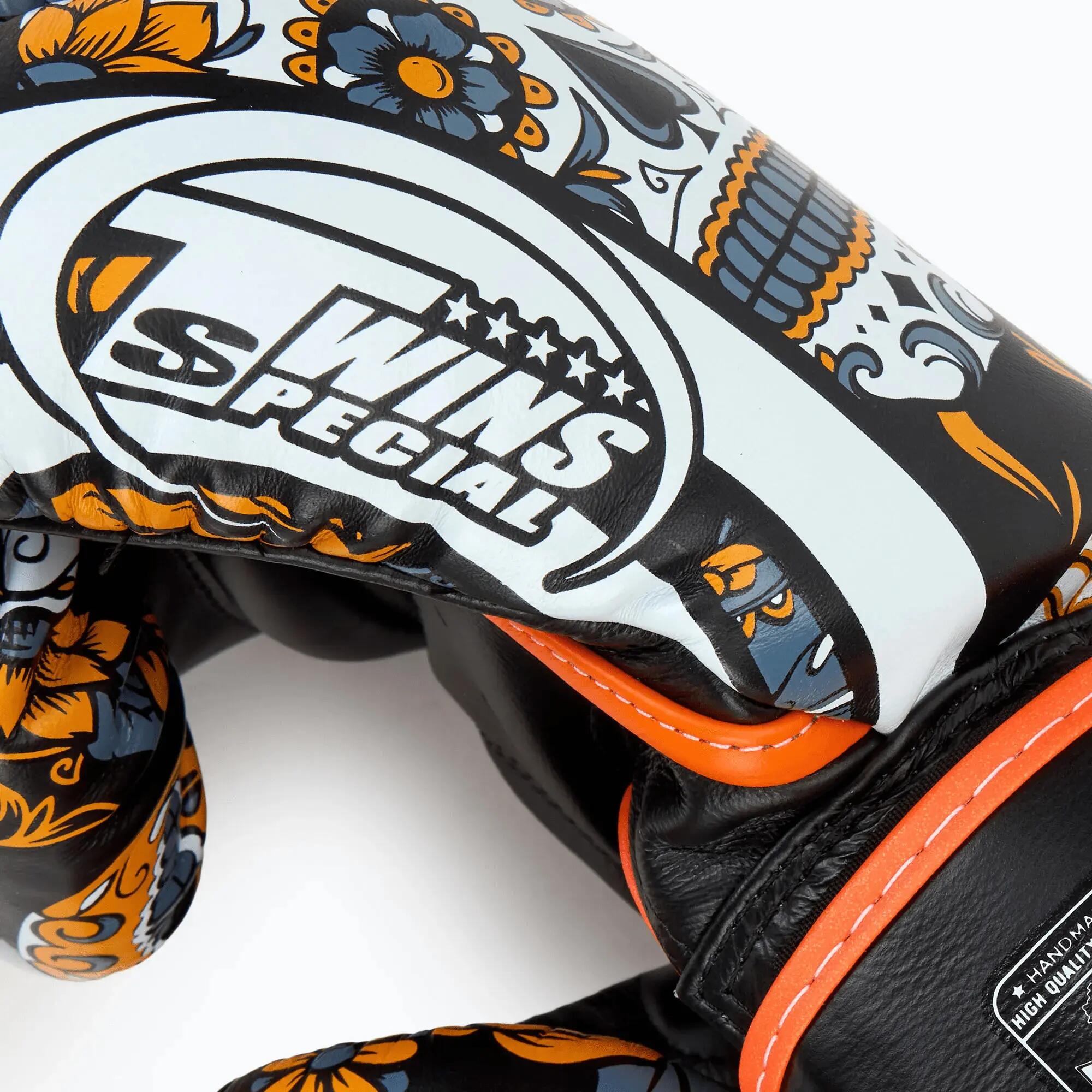 Guantoni boxe Twins BGVL3 Skull Rosa – 10oz 5/5