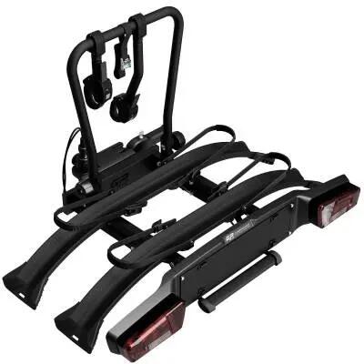 Peruzzo GP Kit - Porta biciclette a 2 binari per base modulare Saturn (Nero) 7/7