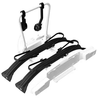 Peruzzo GP Kit - Porta biciclette a 2 binari per base modulare Saturn (Nero) 3/7