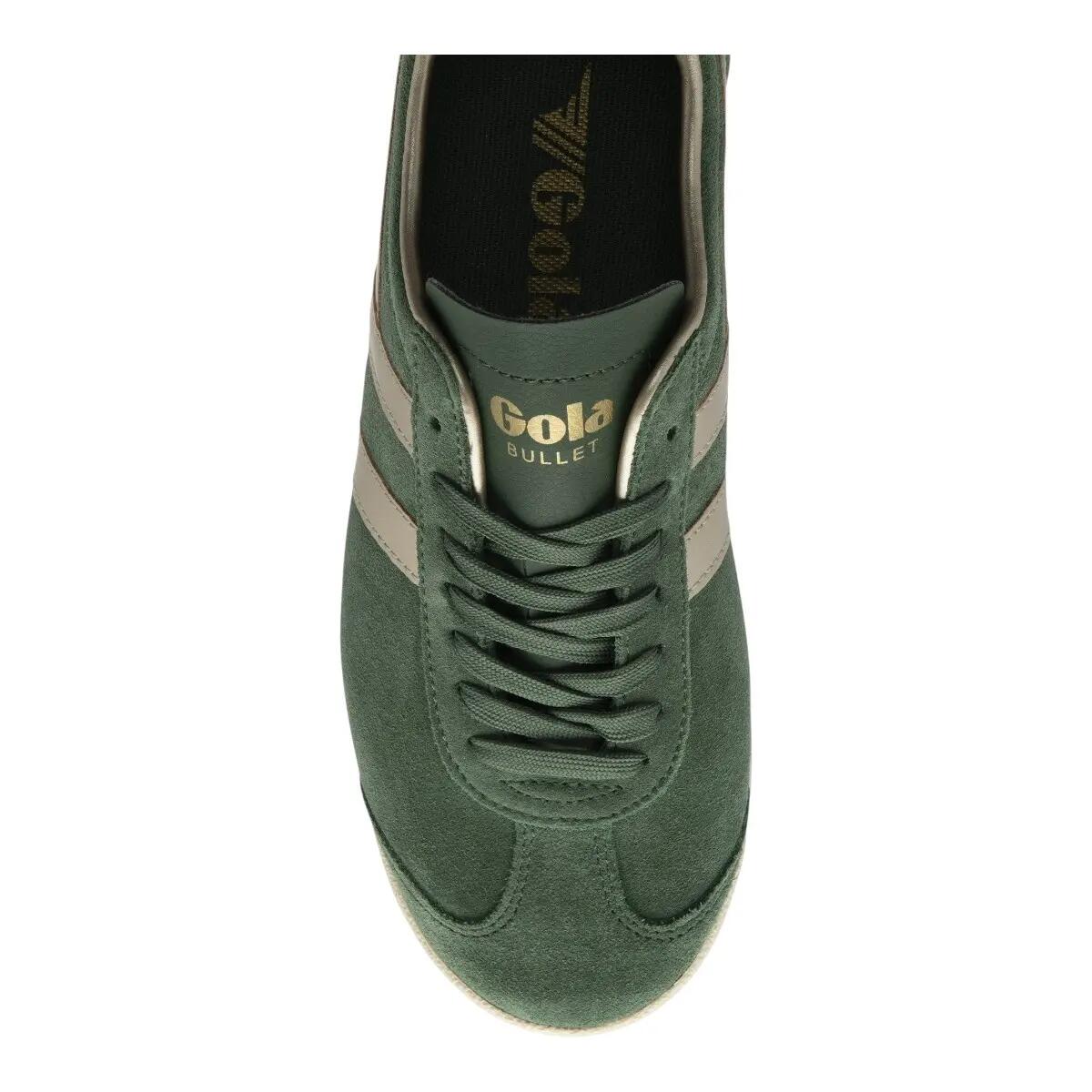 Baskets Femme Vert Gola CLA838 5/5