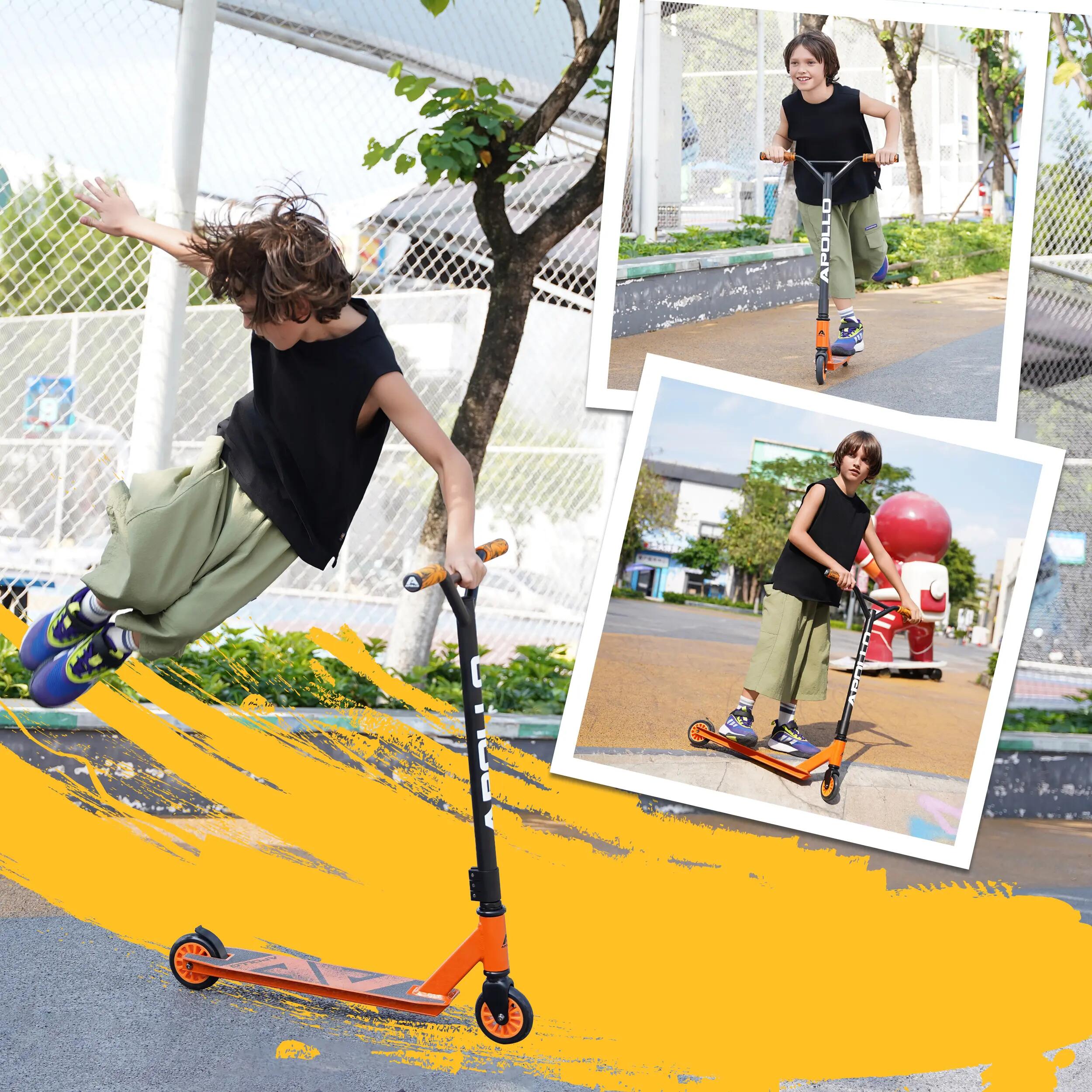 Apollo Stunt Scooter Gravity – robust freestyle scooter for children aged 6 6/7
