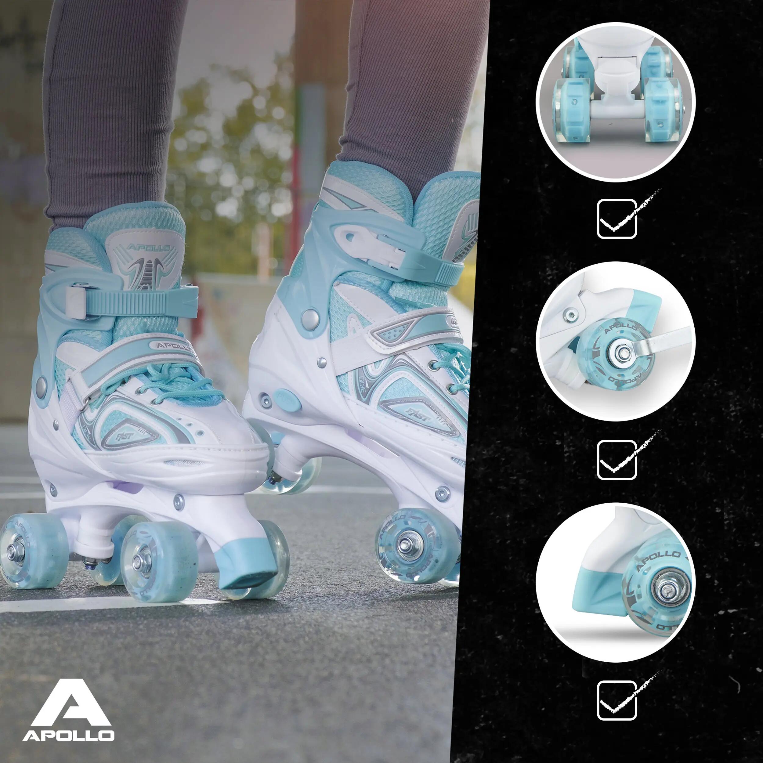 Ice Skates X Pro - Verstelbare schaatsen voor dames, kinderen en tieners 5/7