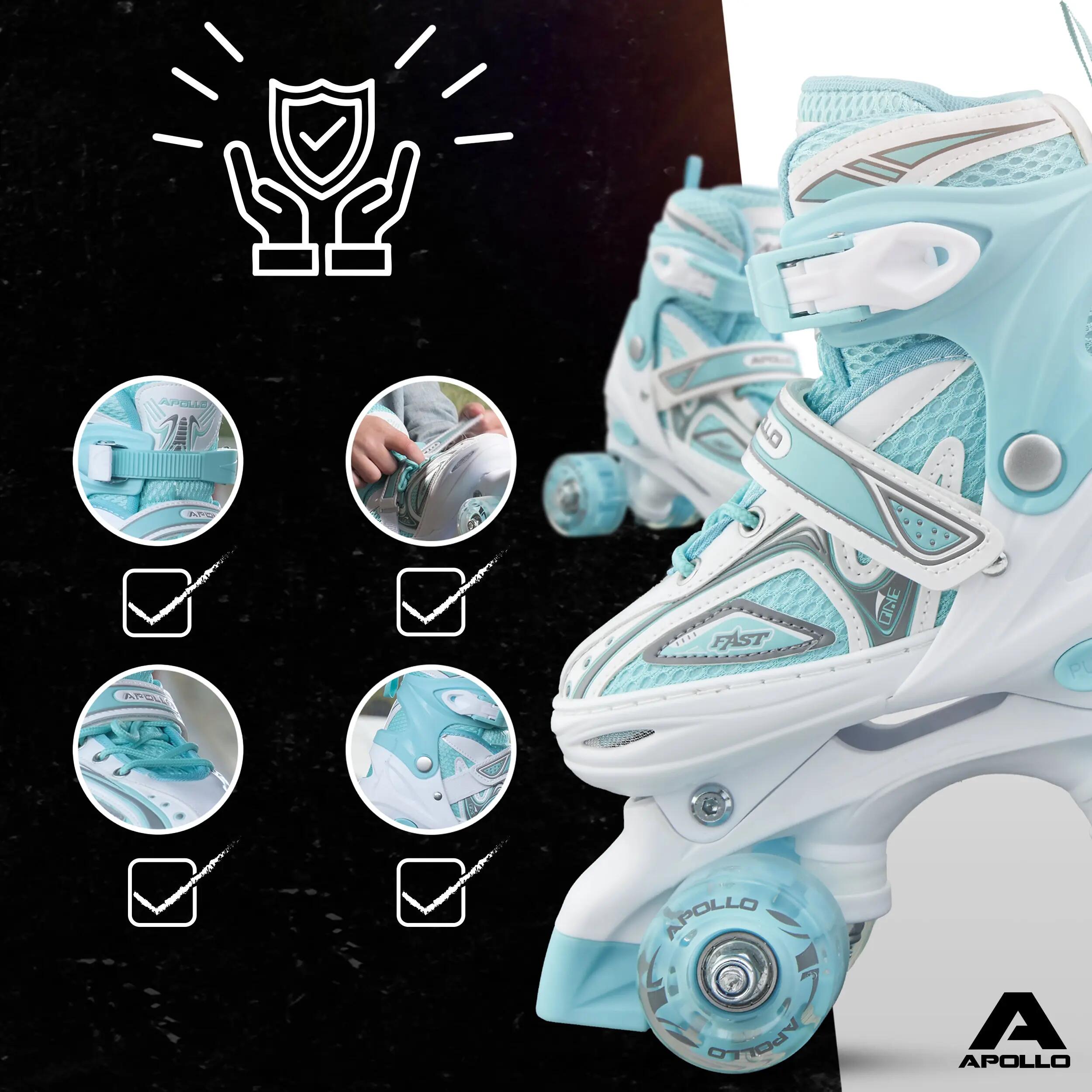 Ice Skates X Pro - Verstelbare schaatsen voor dames, kinderen en tieners 4/7