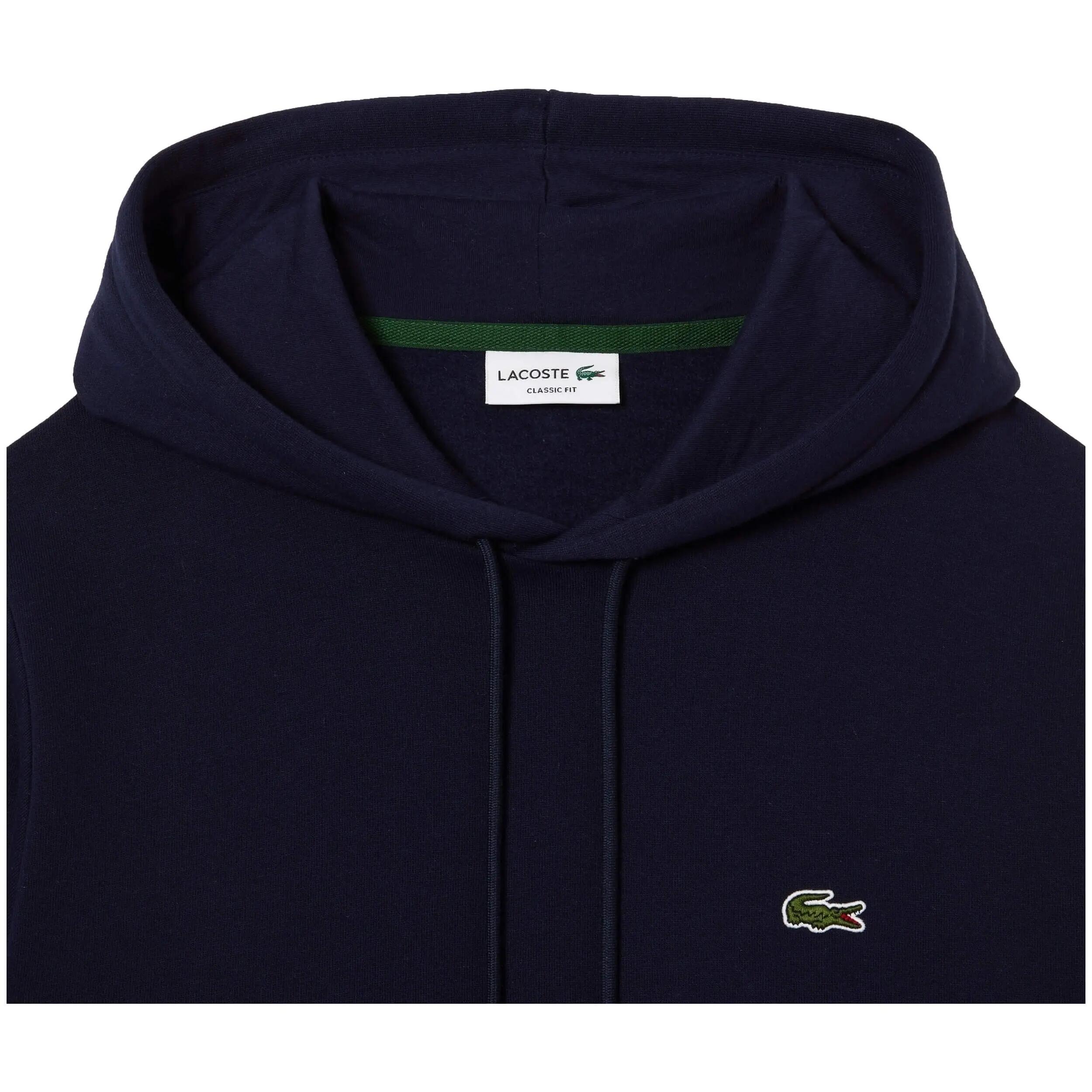 Felpa con cappuccio Lacoste modello SH9623-00-166 per uomini 5/7