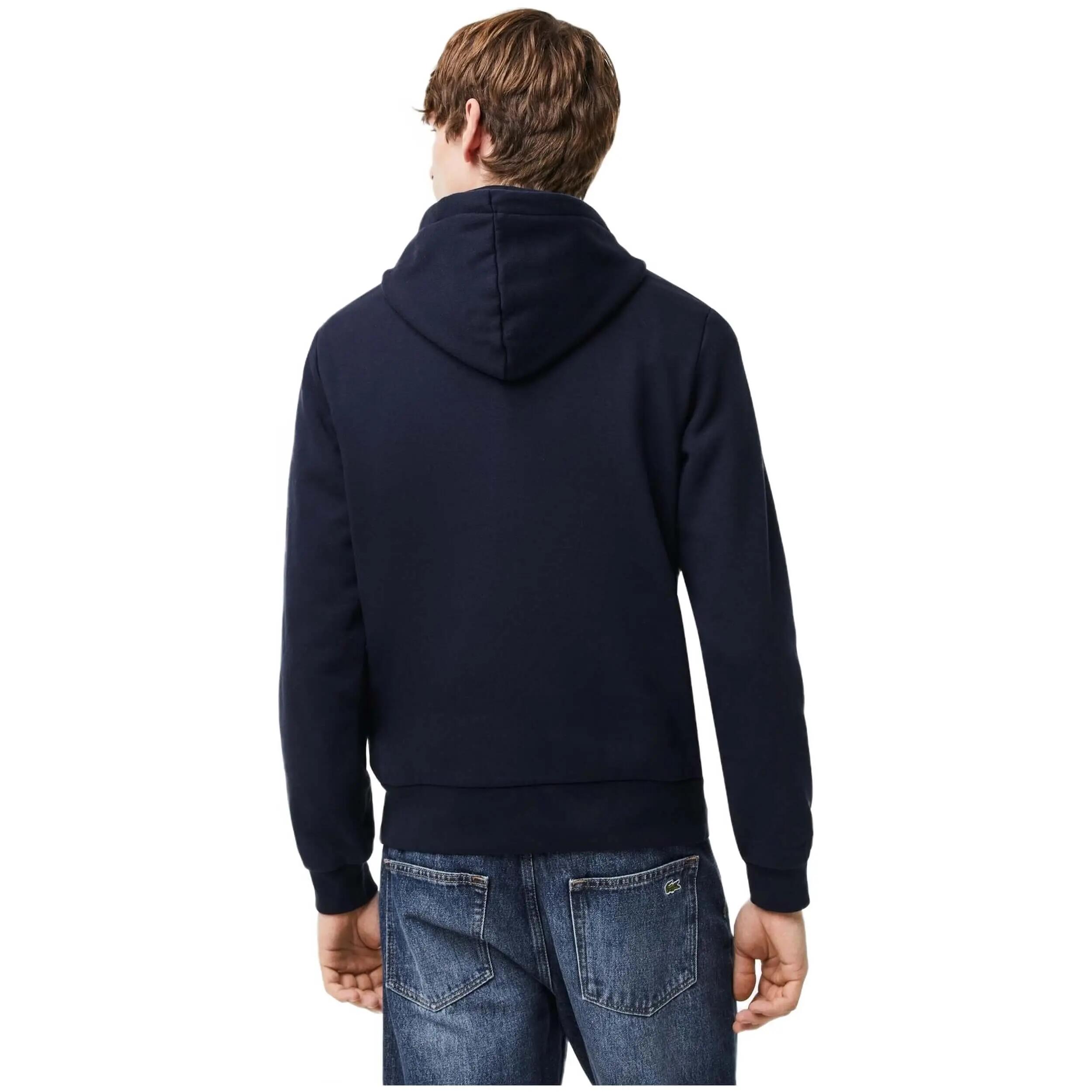 Felpa con cappuccio Lacoste modello SH9623-00-166 per uomini 3/7