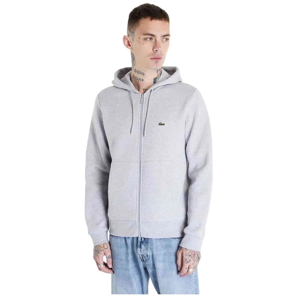 Hoodie Lacoste model Sudadera con capucha Lacoste Colorblock Full Zip gr for man