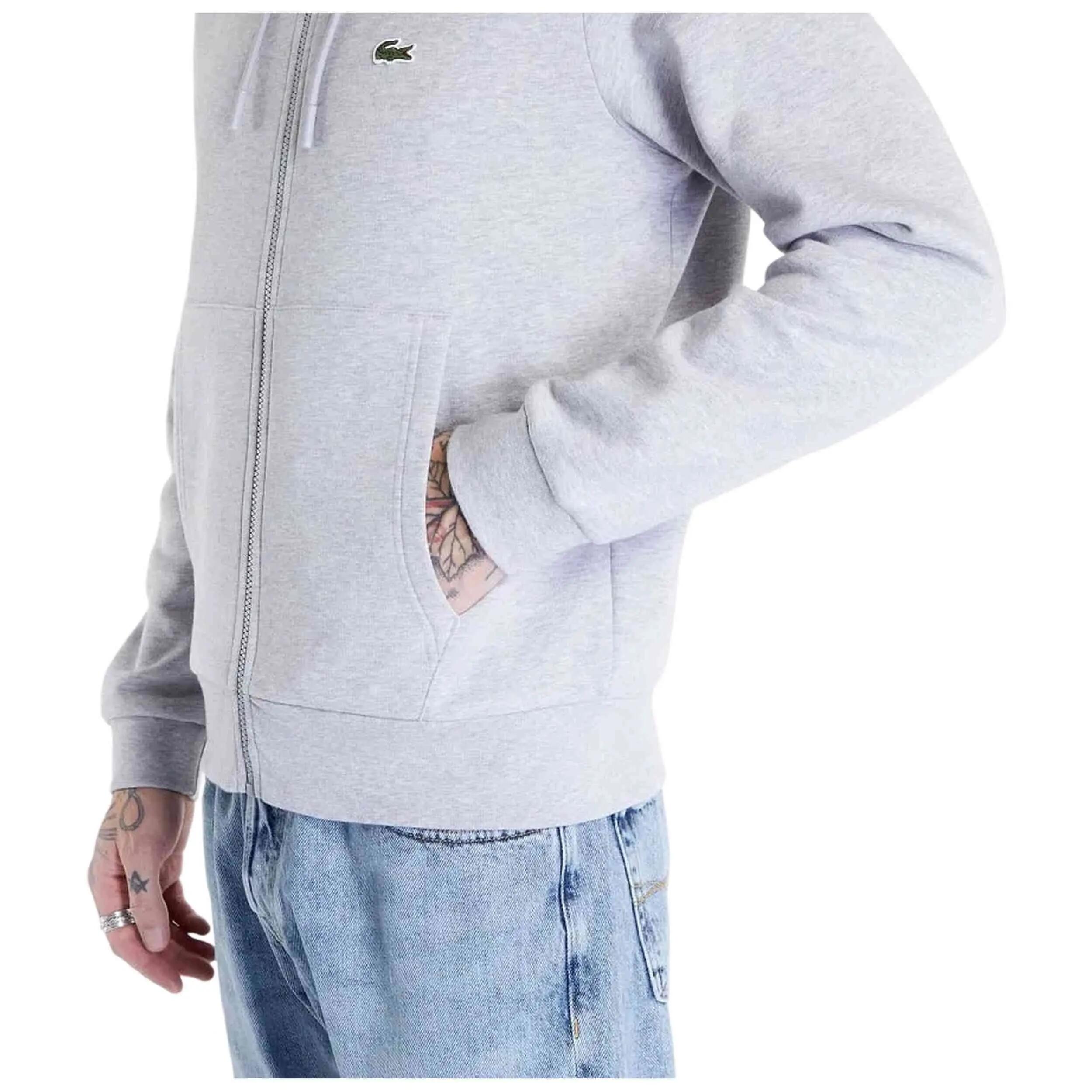 Sweat zippé à capuche Lacoste - Homme 4/7